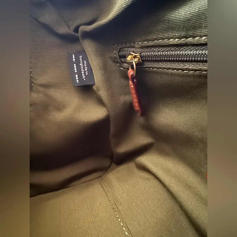 NWT Coach Rowan Satchel Bag In Signature Canvas CV961 Gold/Olive - Picture 11 of 12